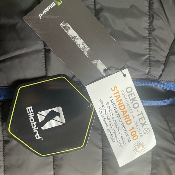 Ellobird Black Puffer Jacket NWT - Picture 9 of 9